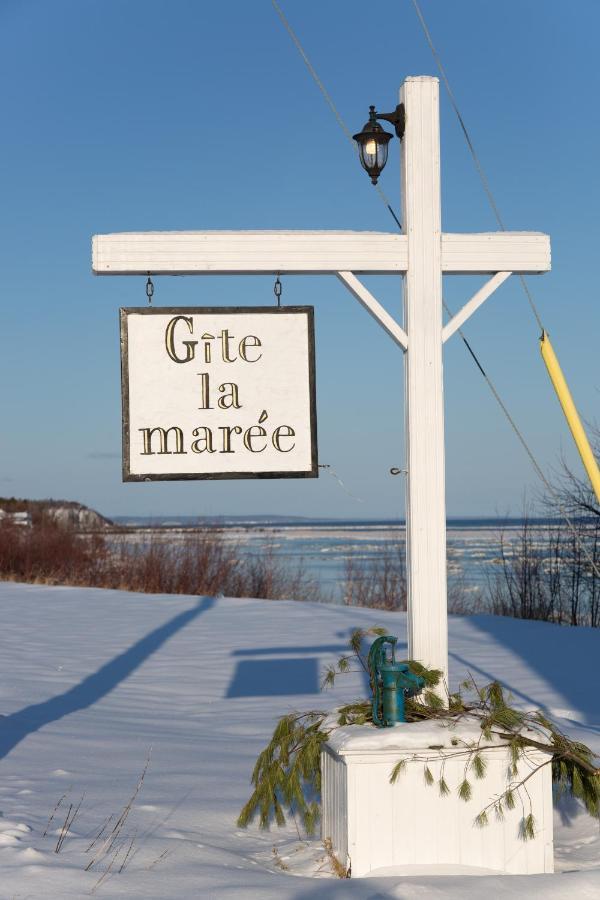 Gite La Maree Portneuf Sur Mer Eksteriør billede